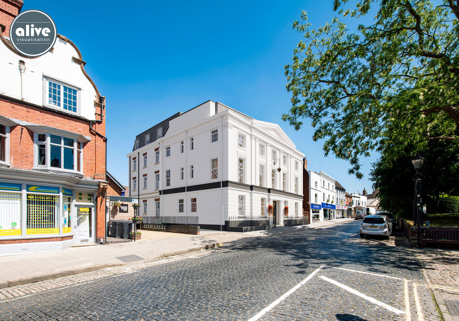 New Build Planning & Sales Property CGIs North West & Liverpool