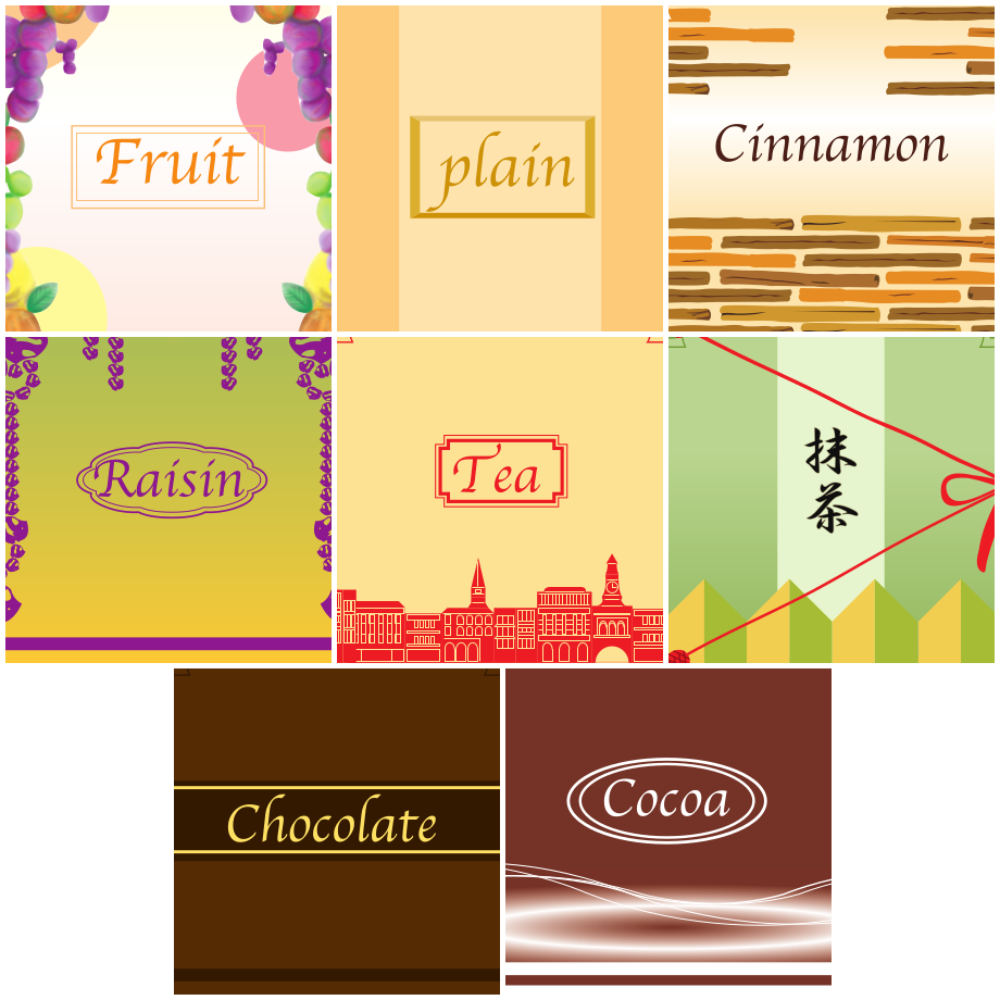洋菓子パッケージ