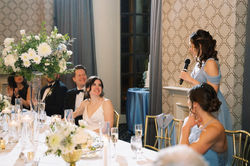 Abbey & Matt's Wedding Reception at Athletic Club of Columbus Toasts