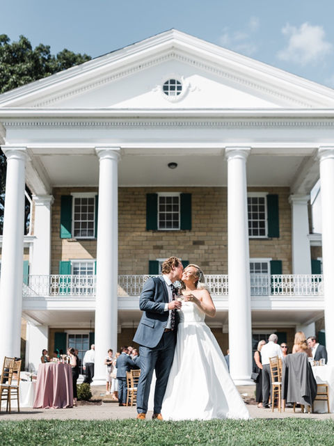 Fairytale English garden estate wedding