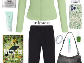 Effortless Cool: Green Apple Sweater Look Book