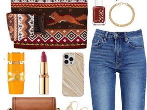The Cozy Autumn Essential: Fox Sweater Look