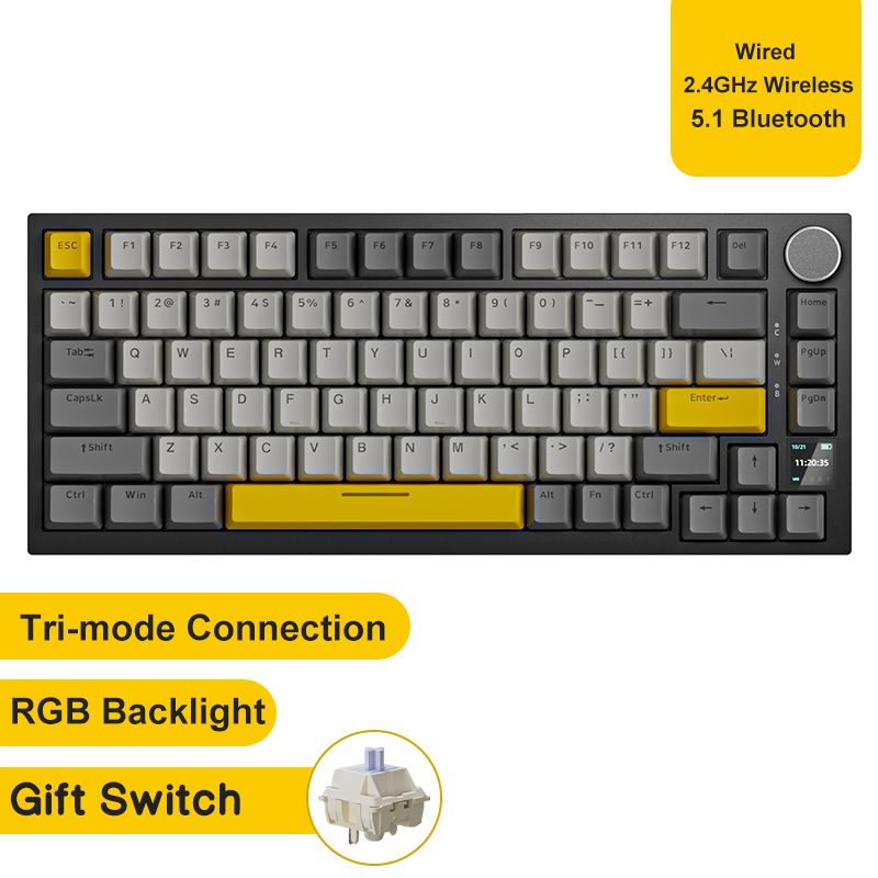Miniatura: AJAZZ AK820/Pro Teclado mecánico