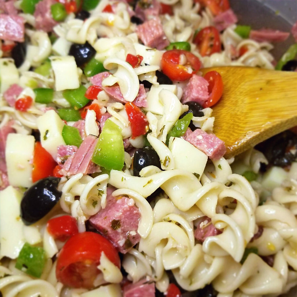 Low Carb/KetoFriendly Pasta Salad
