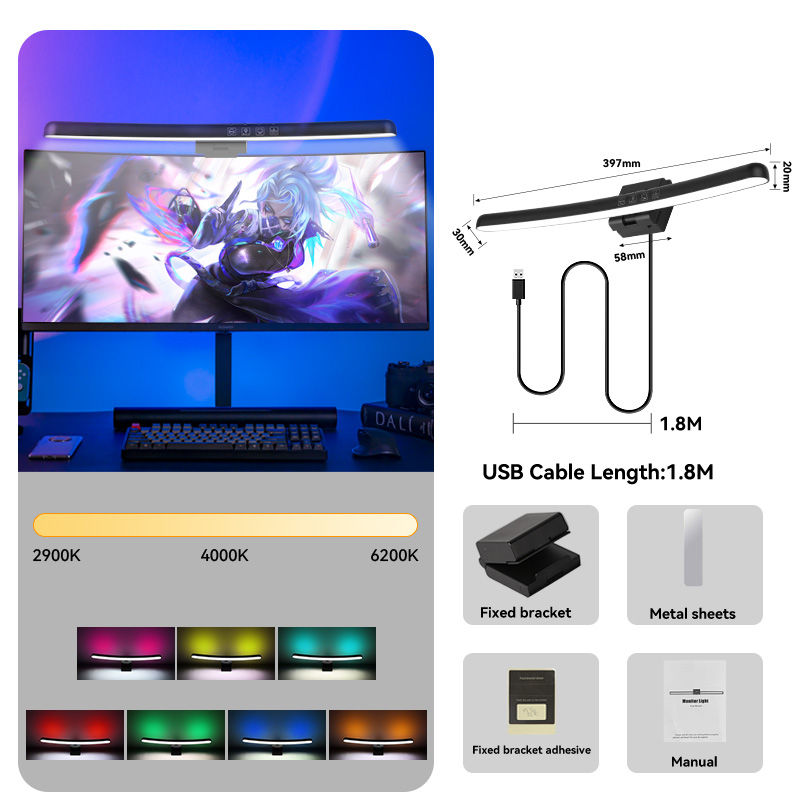 Miniatura: Barra de luz LED para monitor