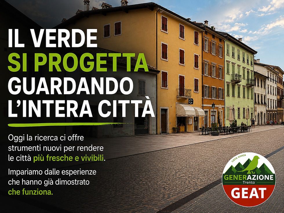 OGNI ALBERO AL POSTO GIUSTO