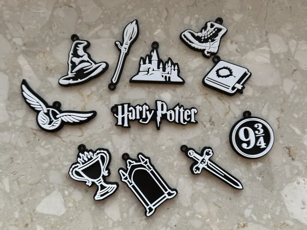 Harry Potter Keychains Collection