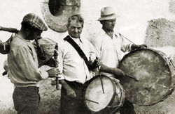 GAITA MIRANDESA, CAIXA y BOMBO _ 1978, Póvoa, Miranda do Douro