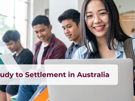 Study to Settlement in Australia: A Complete Guide by Cognos Global Visa and Migration Agents