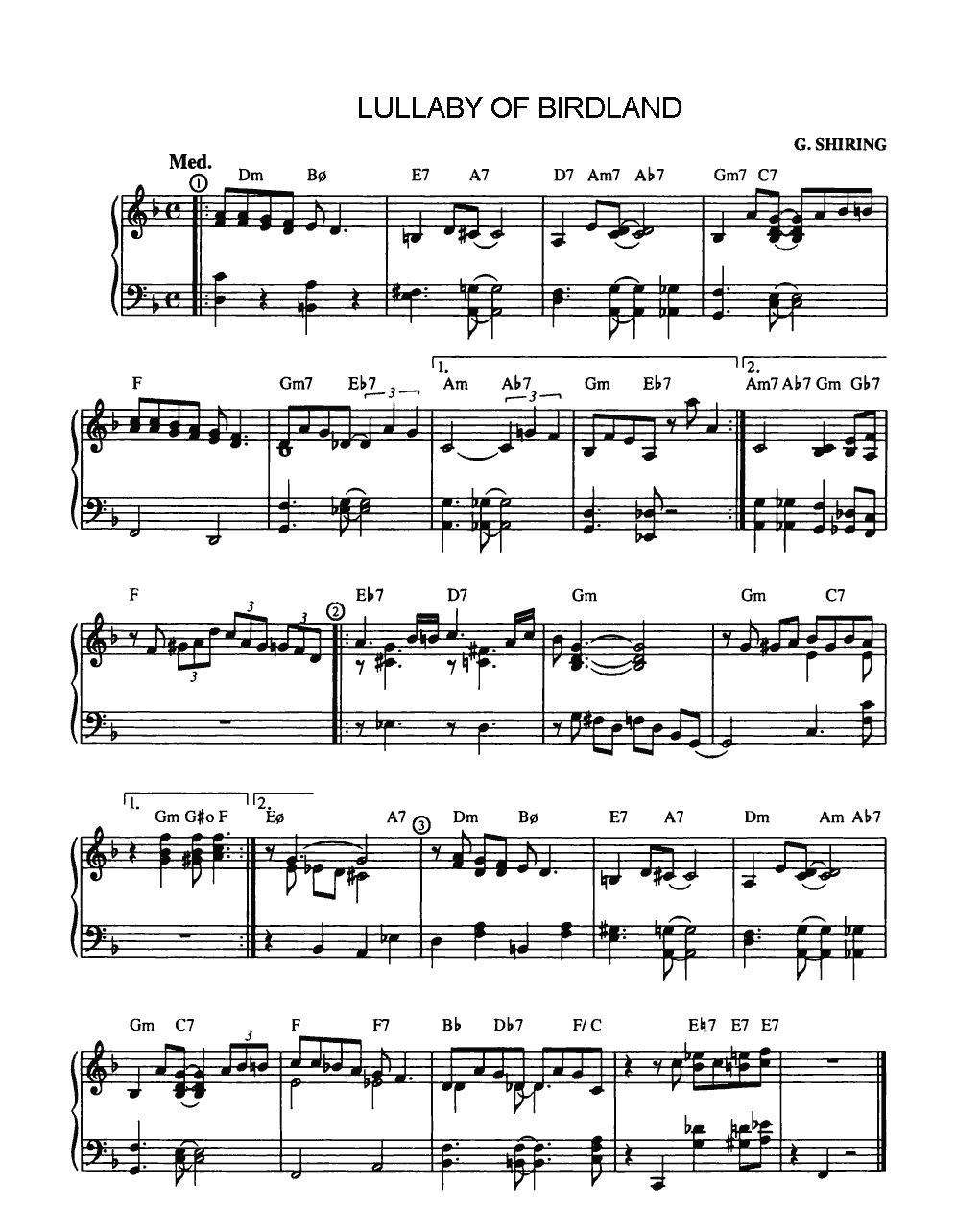 music-notes-George-Shearing-LULLABY-OF-B
