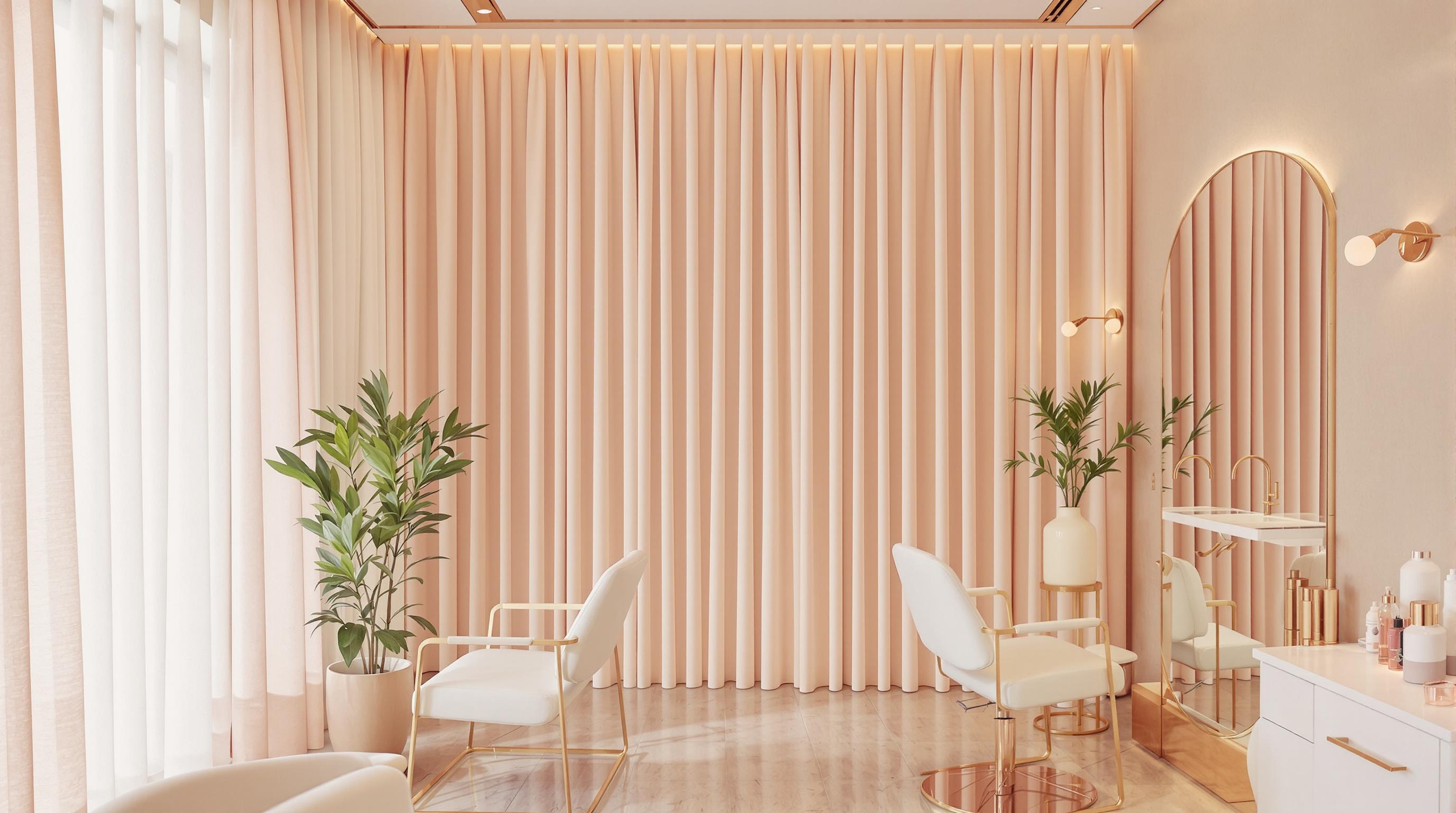 Modern beauty salon interior at Aura Beauty in Westmont
