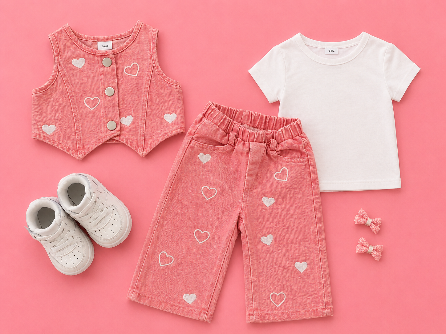 Sweetheart Denim Set