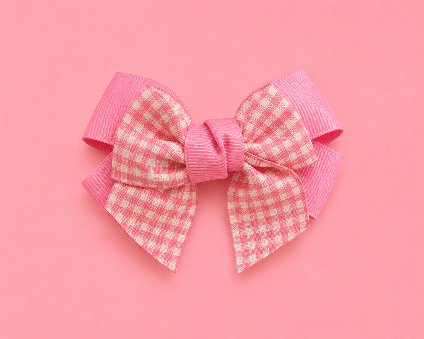 Pretty in Plaid Bow