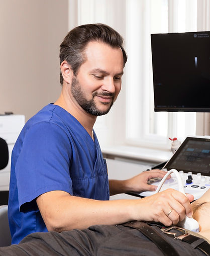 Ultraschall der Nieren und der Blase, Ultraschall der Prostata und der Hoden