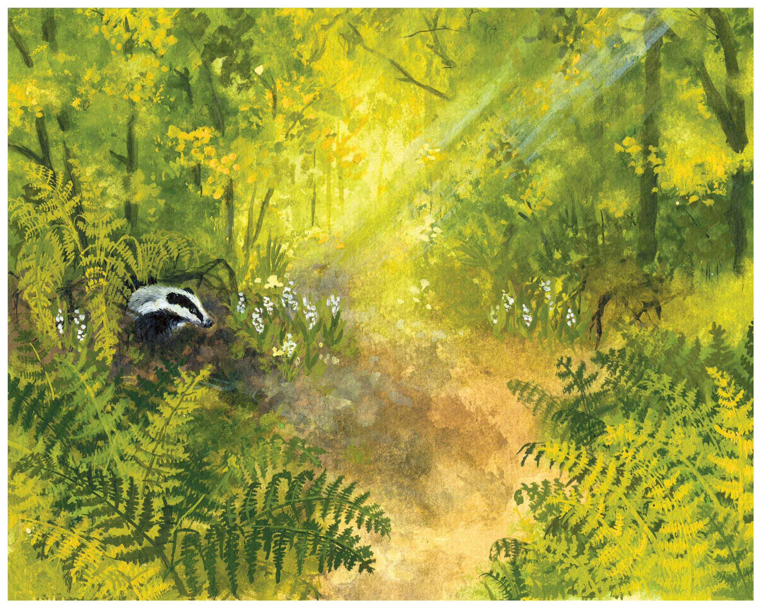 Waking up | Tirage d'art réhaussé | Giclée Print