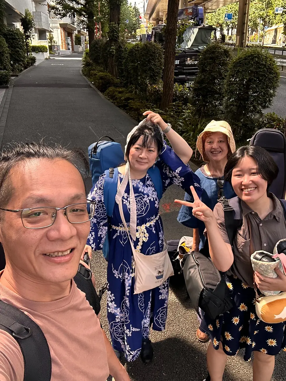 我本人、奈々老師、高垣老師和滝