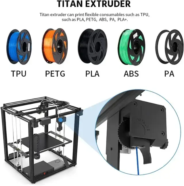 Thumbnail: TRONXY X5SA DIY 3D Printer New Upgrade Silent Mother Board