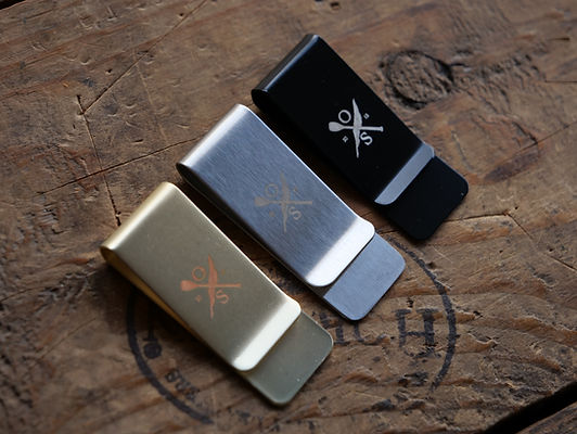 Money Clip | Open Sea Leather Co