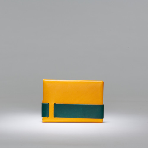 金目黒製作所　Velcro stitch less wallet ¥47,300 Stitch-less | Open Sea Leather Co