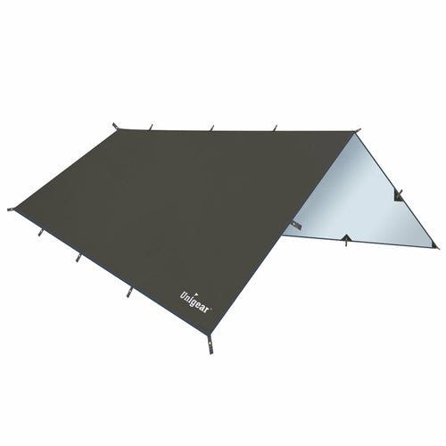Thumbnail: Rainproof Camping Hammock and Tent Tarp Shelter