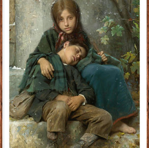 Léon-Jean-Bazille Perrault ishte një artist i mesit të shekullit të nëntëmbëdhje