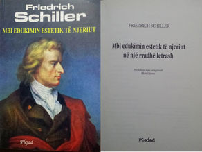 'Schiller". Letra e trembedhjetë mbi edukimin estetik të njeriut. Përktheu nga Gjermanishtja Dr. Elda Gjana-Boriçi.