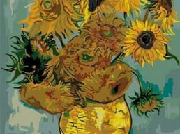 Stili Vicent Van Gogh Luledielli është simboli i Diellit dhe simbolizon dashurinë dhe admirimin.
