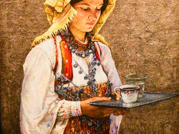 Vajza shqiptare" e piktorit të shquar holandez Jan Frederik Pieter Portielje