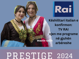 RTV publik RAI ka vendosur të ofrojë programe në gjuhën Arbëreshe