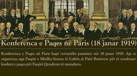 Konferenca e Paqes në Pari
Ja kush ishin anëtarët e delegacionit shqiptar.