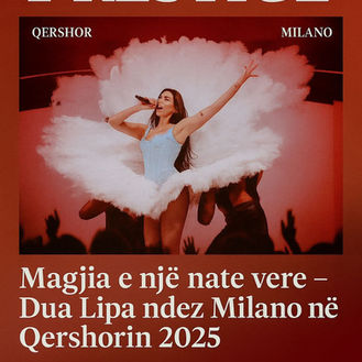 Magjia e Dua Lipës ndez qiellin e Milanos – Një natë  Qershori e paharruar.