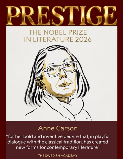 Poetja kanadeze Anne Carson shpallet fituese e çmimit Nobel në Letërsi për vitin 2026