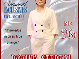Rozina Sterkaj: Një profesioniste e mirë që shndërron dijen në art, dhe në mision qytetar e human.