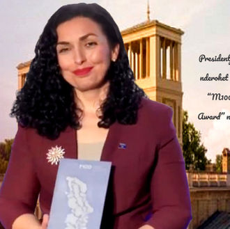 Çmimi prestigjioz “M100”, simbol i guximit dhe lidershipit në promovimin e lirisë, demokracisë, të drejtave të njeriut dhe shtetit të së drejtës, i është ndarë së fundmi Vjosa Osmanit.