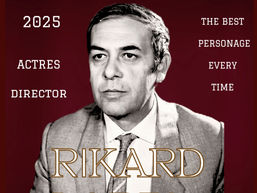 Rikard Larja, një nga aktorët më të shquar dhe të dashur të kinemasë dhe teatrit shqiptar.