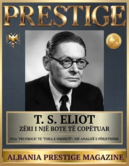T. S. ELIOT
POETI QË E KTHEU KAOSIN E SHEKULLIT NË KËRKIM PËR KUPTIM