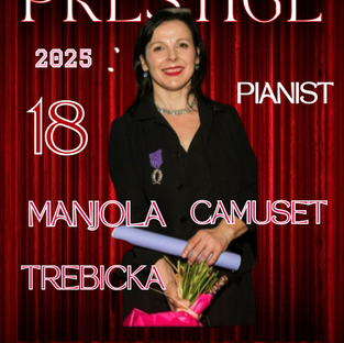 Manjola Camuset-Trebicka 🇫🇷🇦🇱
Pianiste e talentuar, profesore e përkushtuar, ambasadore e kulturës shqiptare në zemër të Francës.