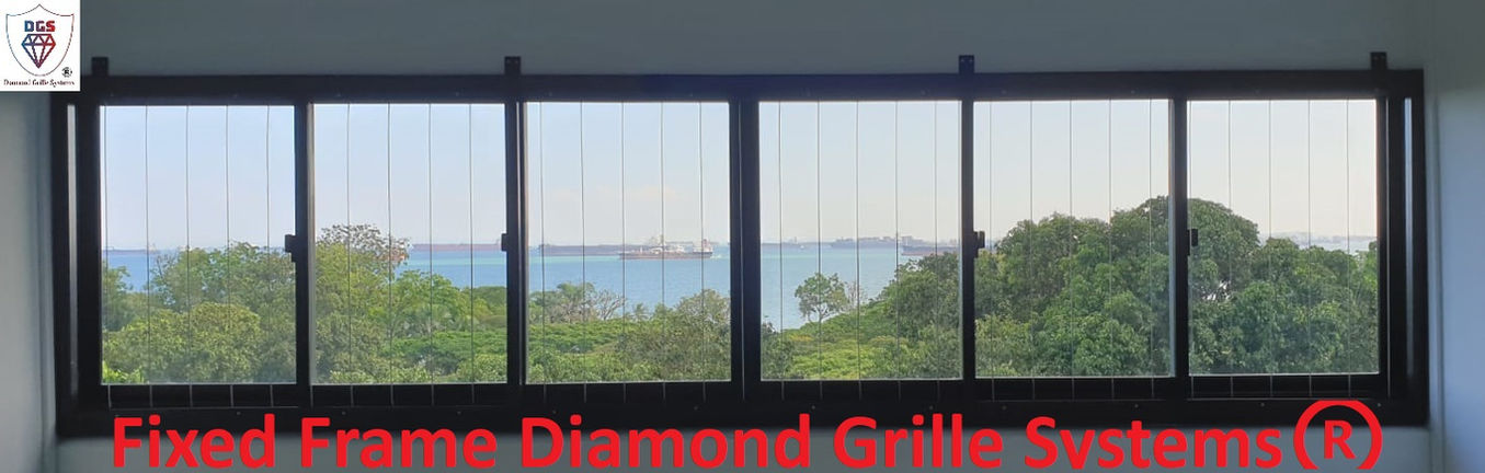 Toughest & Safest Invisible Grille -  Diamond Grille Systems®