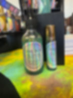 Serenity Veil Body Oil promoting peace, calm, relaxation, and emotional healing.