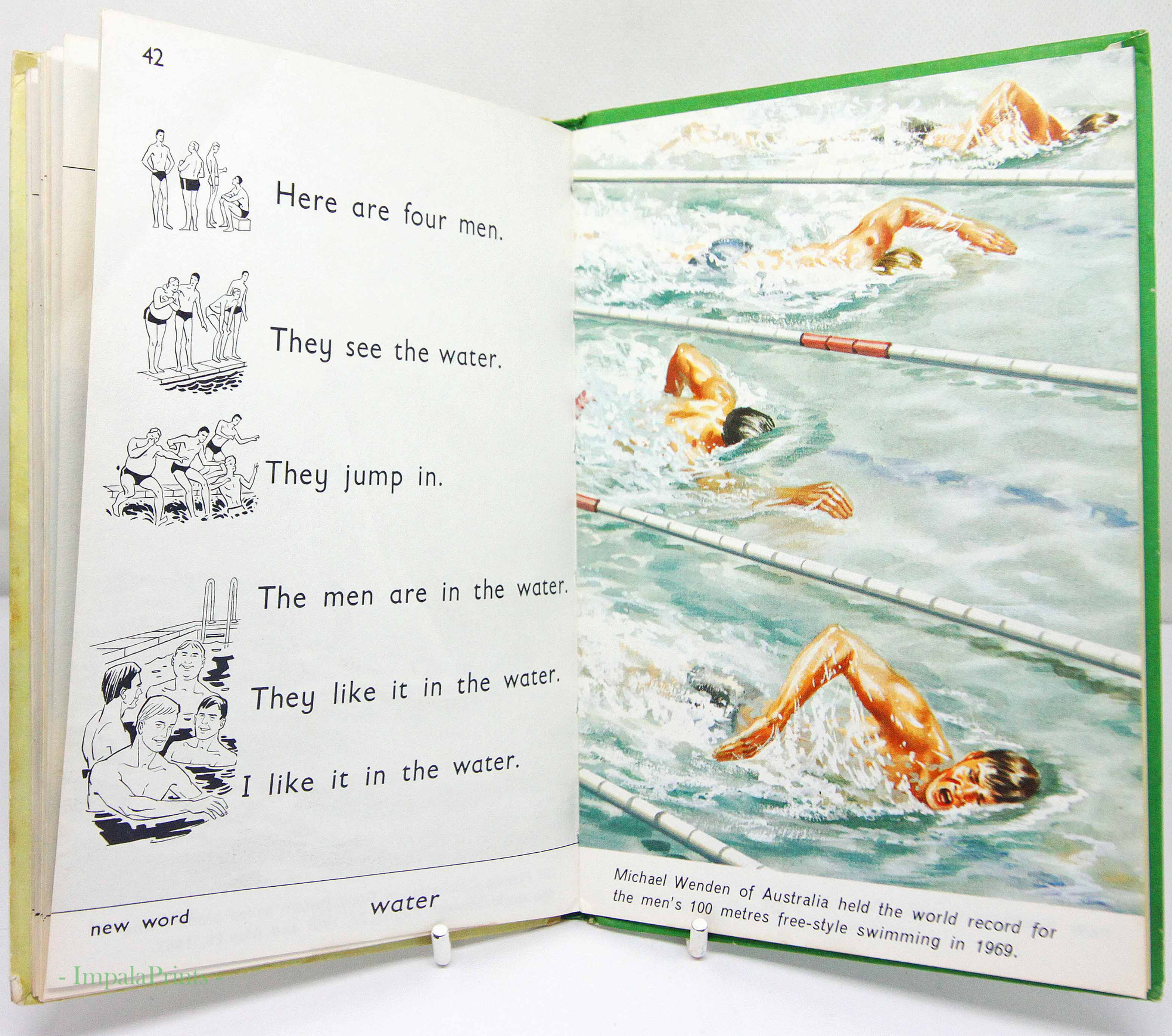 Vintage Ladybird The Record Breakers – Illustrated Children’s Hardback, Educatio