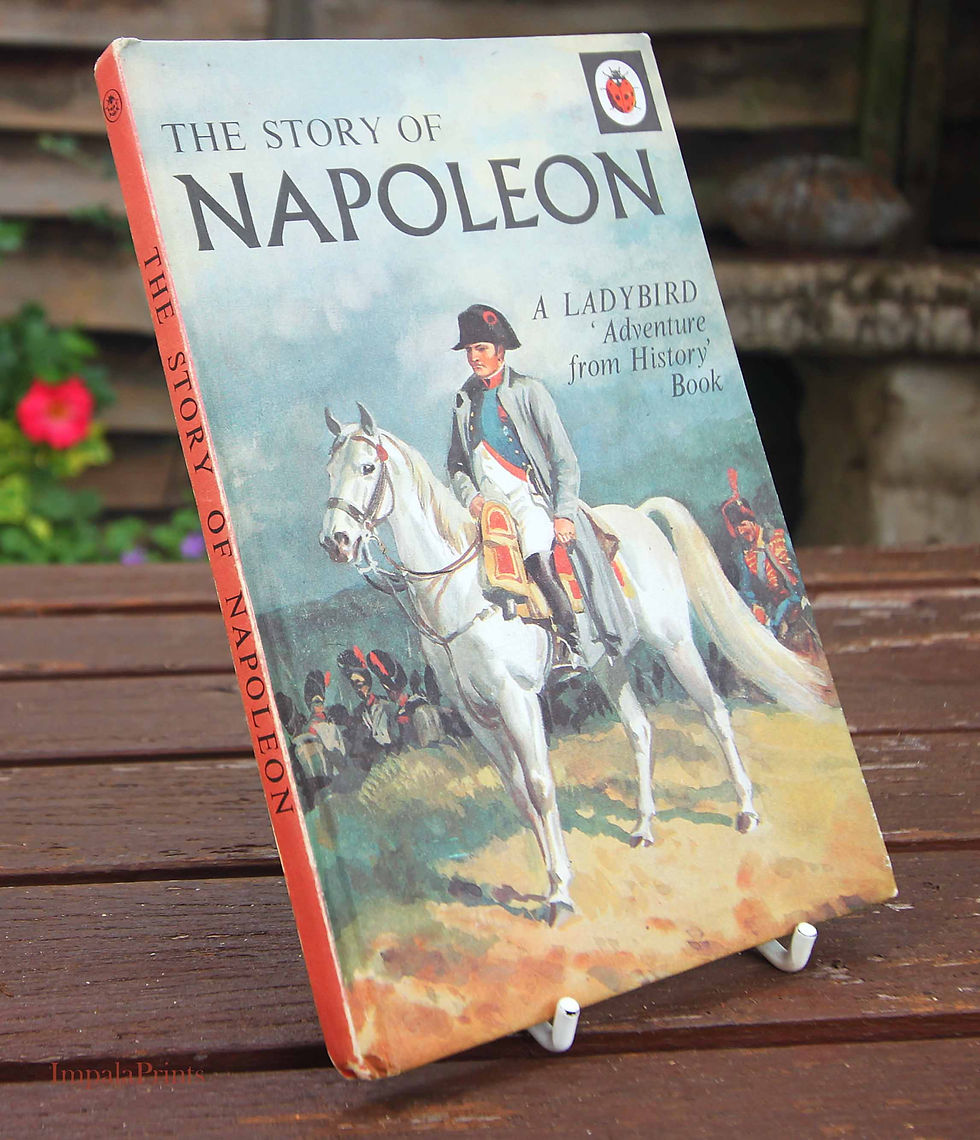 Thumbnail: Napoleon History book Ladybird Book Children's 1968 uk collectable Vintage factu