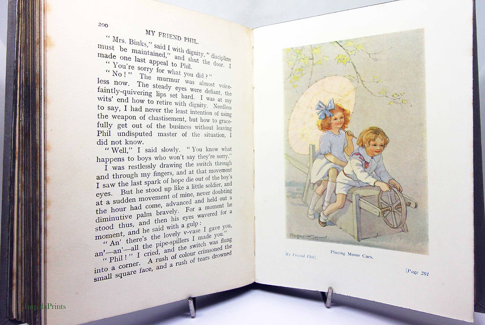 Thumbnail: My friend Phil 1915 Antique Book