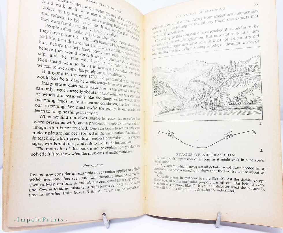 Thumbnail: Mathematician's Delight Vintage Book 1954 Classic Reference mathematical book gi