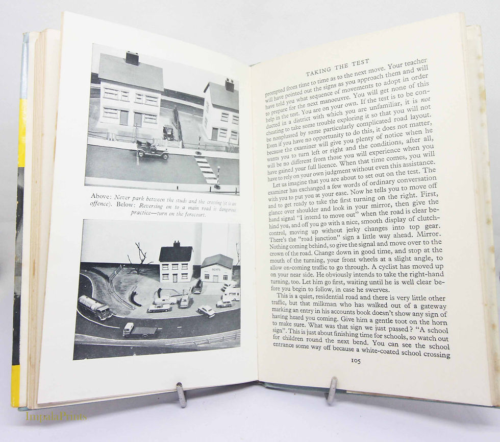 Thumbnail: How to drive a car 1965 / Automotive Driving Gift /