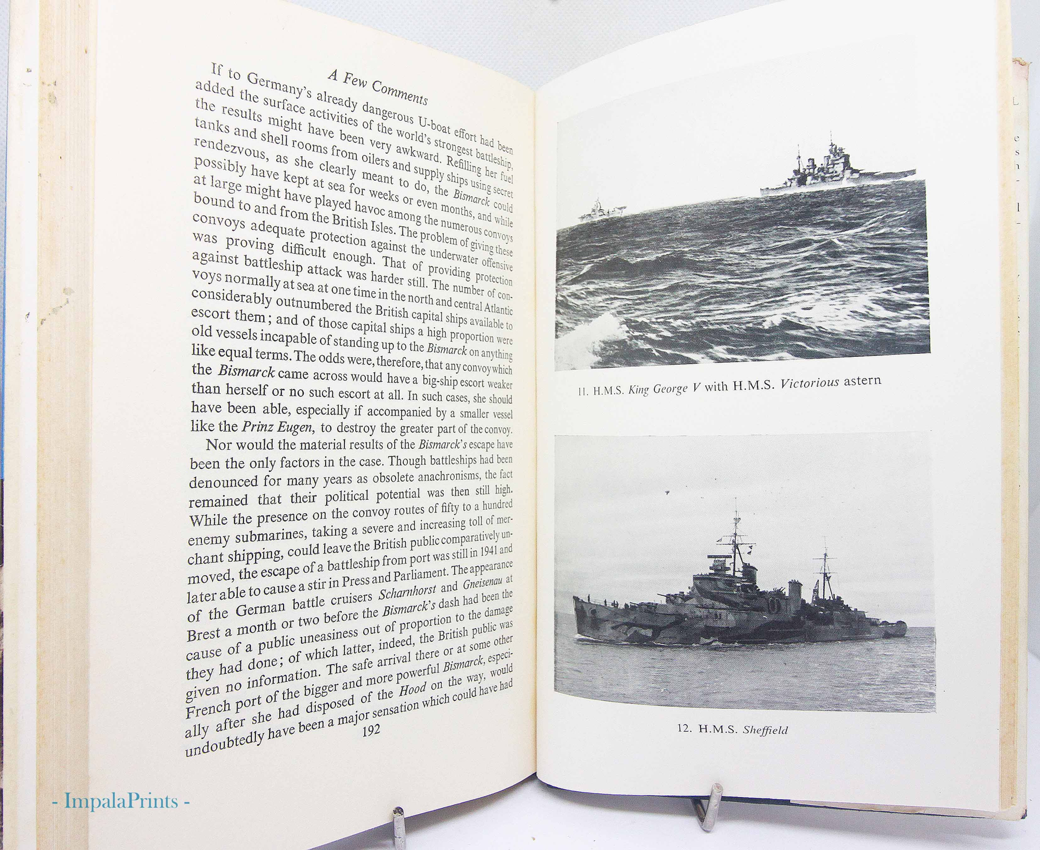 Sea Warfare 1940s Royal Navy book Illustrated history Royal Navy Vintage books H