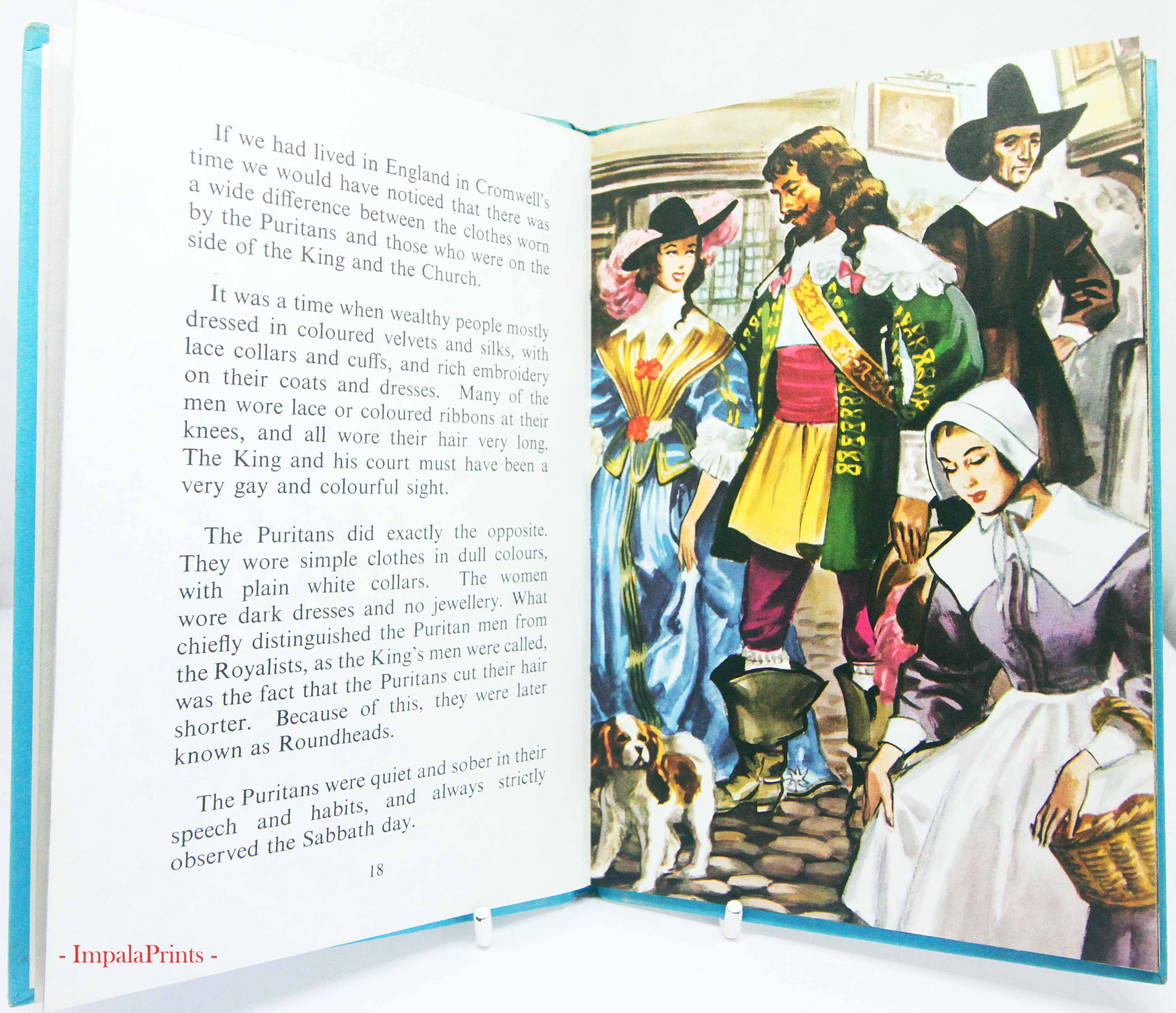 Oliver Cromwell Vintage Ladybird History Book – Children’s Illustrated, UK Colle