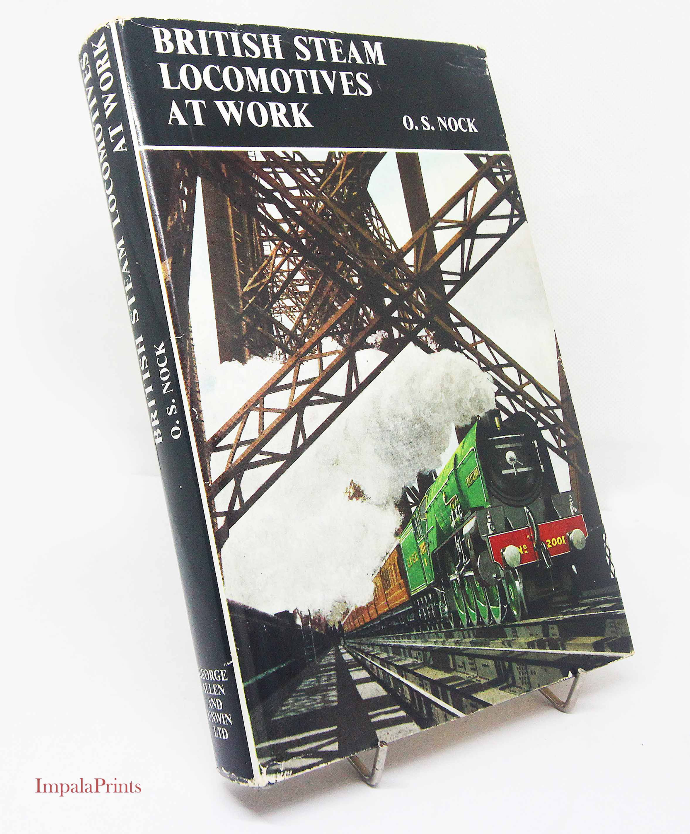 British Steam Locomotives at Work 1967, Vintage Railway Book, British Steam Trai