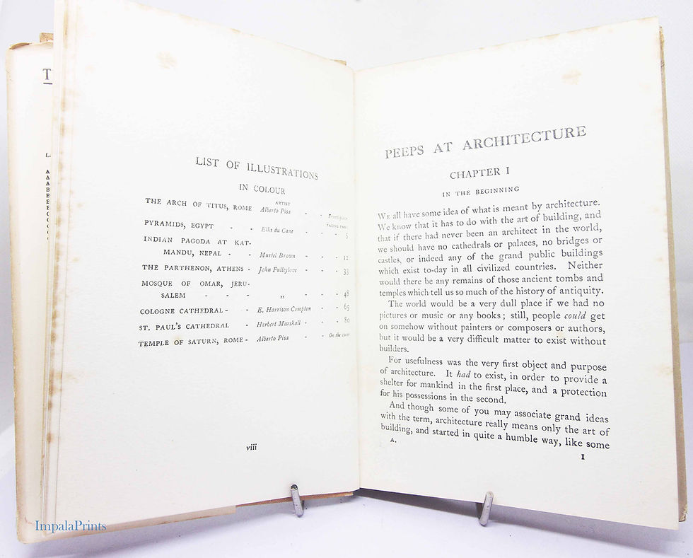 Thumbnail: Antique Architecture Guide 1913