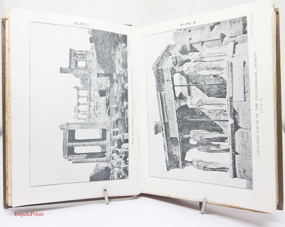 Thumbnail: Architecture Picture book antique Vintage old book Handbook textbook Architect r