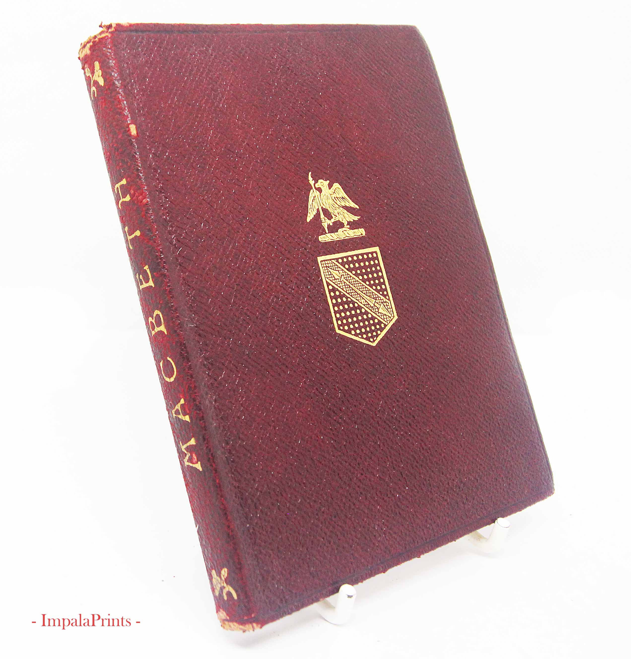 Macbeth by William Shakespeare 1896 Vintage pocket book English Literature Class